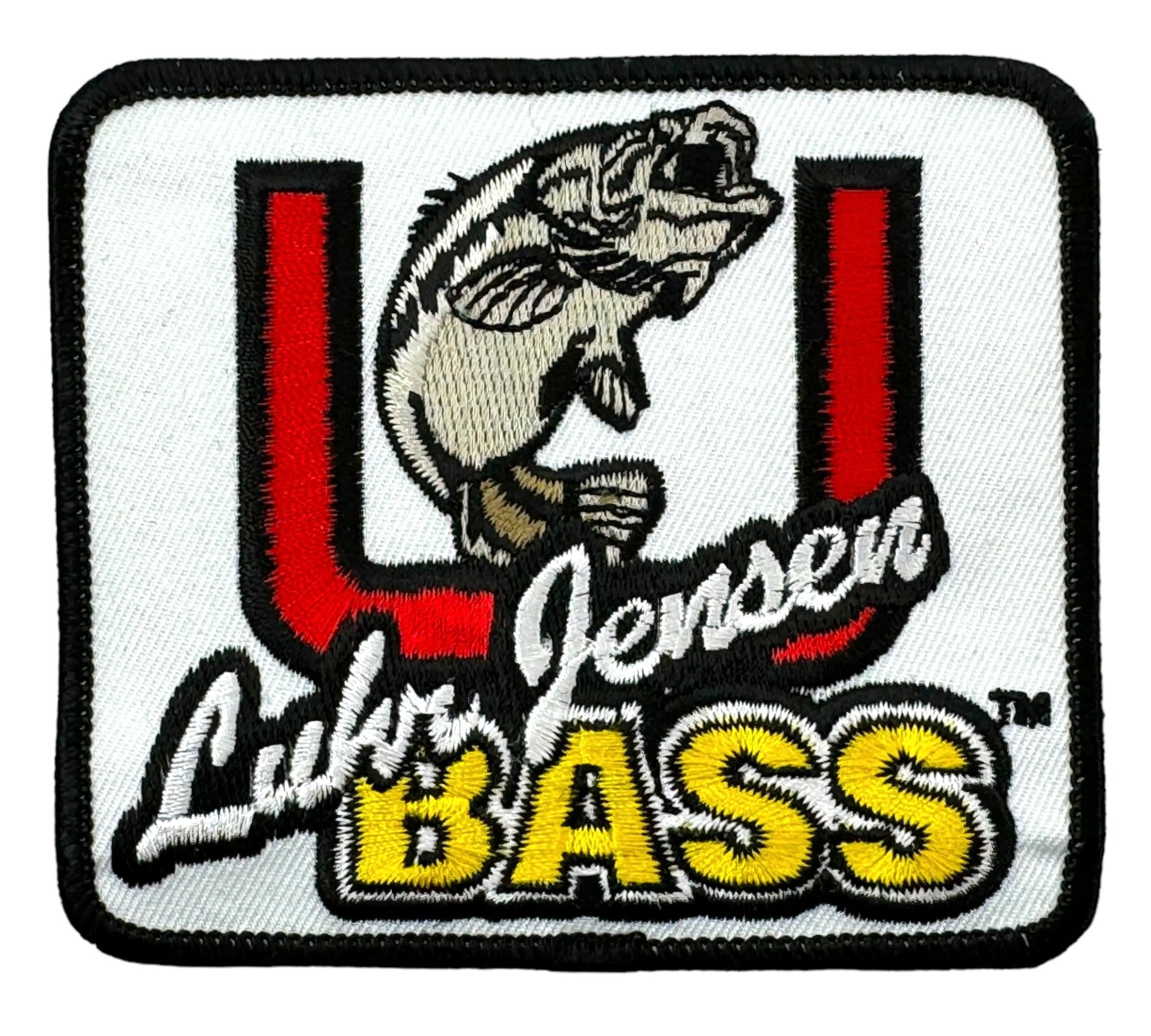 LUHR JENSEN BASS Fishing Patch • JUMPING LARGEMOUTH BASS – Toad Tackle