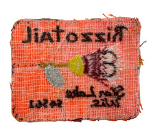 Load image into Gallery viewer, Back Patch View of Muskie Guide Tony Rizzo of Star Lake, Wisconsin, RIZZOTAIL FISHING TACKLE Collector Patch