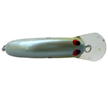 Load image into Gallery viewer, Handmade Bass Lures • BRIAN'S BEES CRANKBAITS 2 3/8" THICK FLAT SIDE ROUND BILL Fishing Lure • #219 SILVER PEARL