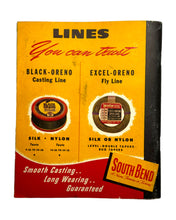 Load image into Gallery viewer, Back View of 1949 SOUTH BEND BAIT COMPANY Vintage CATALOG