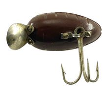 Load image into Gallery viewer, Belly View of MILLSITE RATTLE BUG Fishing Lure in BROWN