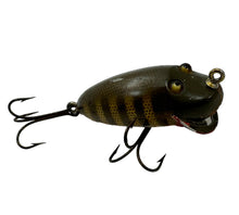 Load image into Gallery viewer, Right Facing View of CREEK CHUB RIVER RUSTLER Fishing Lure in PIKE SCALE. Antique CCBCO Bait.