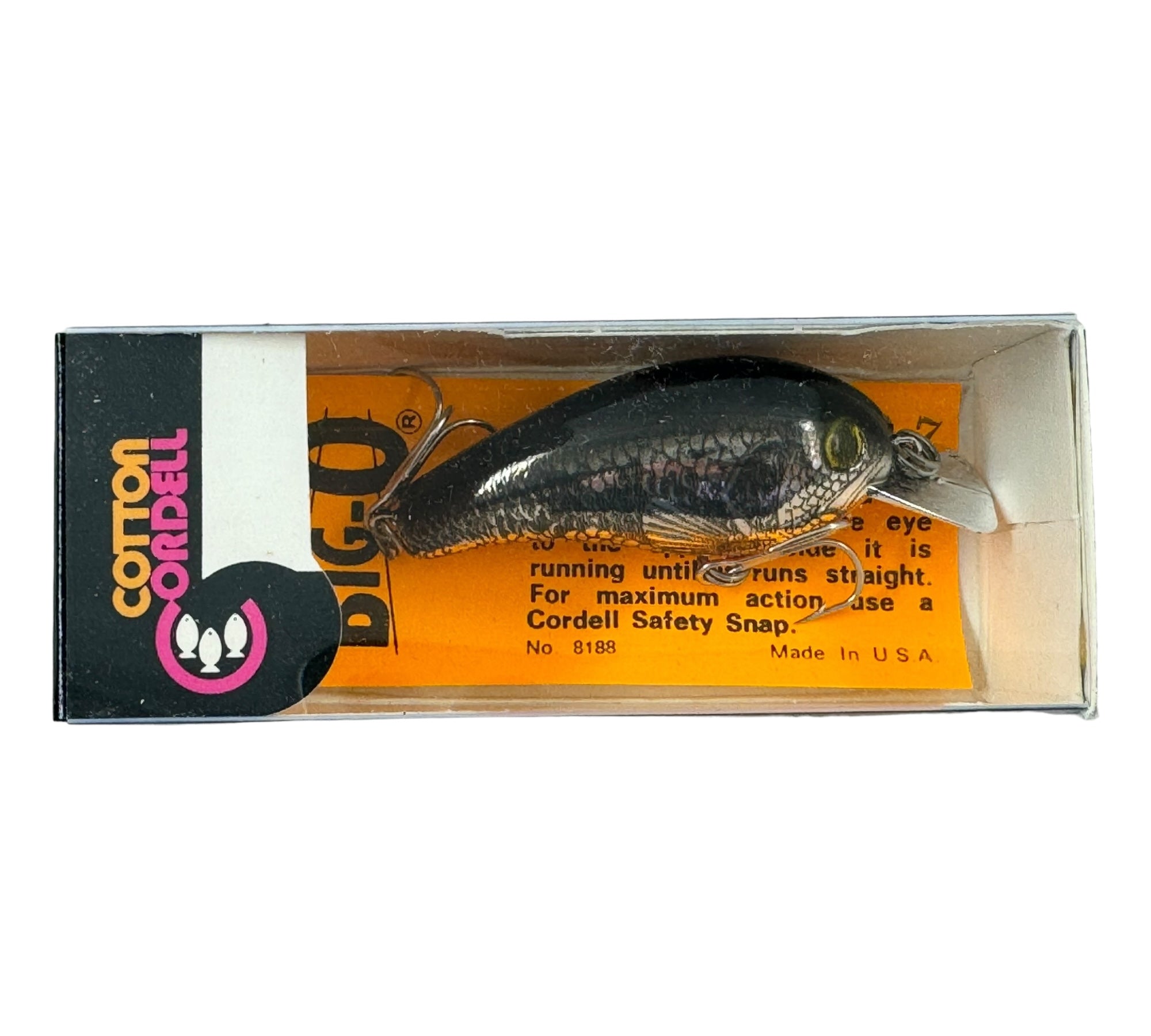 COTTON CORDELL 7700 BIG O Fishing Lure • METALLIC BASS – Toad Tackle