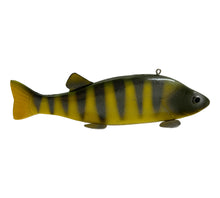 Load image into Gallery viewer, Right Facing View of BEAR CREEK BAIT COMPANY ICE KING SPEARING DECOY in PERCH