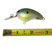 Load image into Gallery viewer, Tape Measure View of BRIAN'S BEES CRANKBAITS 1 7/8" FAT BODY ROUND LIP Fishing Lure. For Sale Online at Toad Tackle.