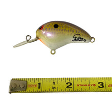 Load image into Gallery viewer, Tape Measure View of BRIAN'S BEES CRANKBAITS 1 7/8" FAT BODY ROUND LIP Fishing Lure. For Sale Online at Toad Tackle.