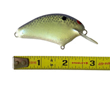 Load image into Gallery viewer, Handmade Bass Lures • BRIAN'S BEES CRANKBAITS THICK FLAT SIDE ROUND BILL Fishing Lure • BLUE BACK/SCALE SPARKLE