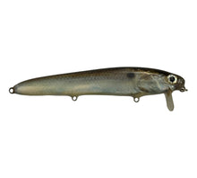 Load image into Gallery viewer, Right Facing View of BRIAN'S BEES CRANKBAITS "SUPERMAN" Balsa Fishing Lure in NATURISTIC SHAD