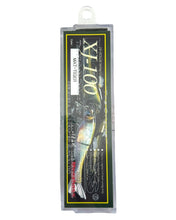 Load image into Gallery viewer, Back Package View of MEGABASS XJ-100 Fishing Lure with ITÖ ENGINEERING in MAT TIGER
