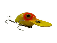 Load image into Gallery viewer, Up Close Lip View of STORM LURES WIGGLE WART Fishing Lure in CHARTREUSE