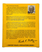 Load image into Gallery viewer, Fishing Tips View for KELTGEN SEED COMPANY BLUE FOX FISHING SPOONS • 1987 Fishing Contest / Promotional 3-Pack. South Dakota Hall of Fame.