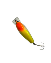 Load image into Gallery viewer, Top View of BAGLEY Killer B2 Square Bill Fishing Lure in NEON