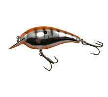 Load image into Gallery viewer, Left Facing View of NORMAN LURES (Bill Norman) LITTLE N Fishing Lure in FLUORESCENT ORANGE