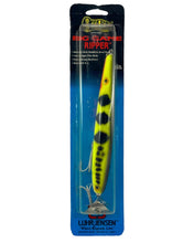 Load image into Gallery viewer, LUHR JENSEN OZARK MOUNTAIN BIG GAME WOODCHOPPER Fishing Lure. Vintage Musky & Trophy Fishing Size Bait.