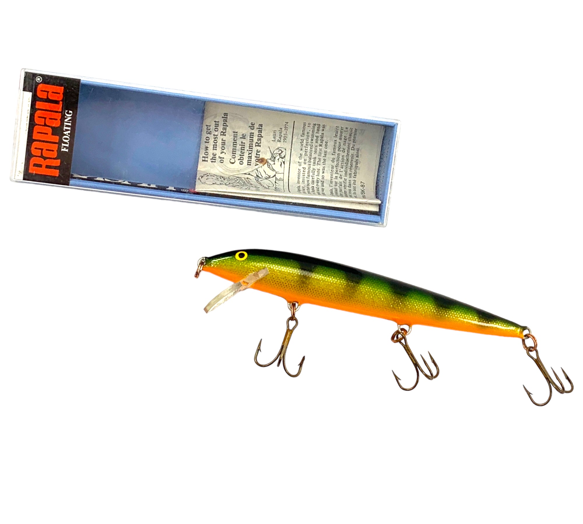 Finland • RAPALA LURES HUSKY 13 Fishing Lure — #H-13 P PERCH – Toad Tackle