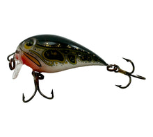 Load image into Gallery viewer, Left Facing View of STORM LURES SUBWART Size 4 Fishing Lure in GREEN FROG. Discontinued Wake Bait for Bass Fishing, Walleye, Crappies, or Perch.