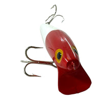 Load image into Gallery viewer, Up Close View of Storm Lures SHALLOMAC Fishing Lure in RED HEAD aka WOODPECKER