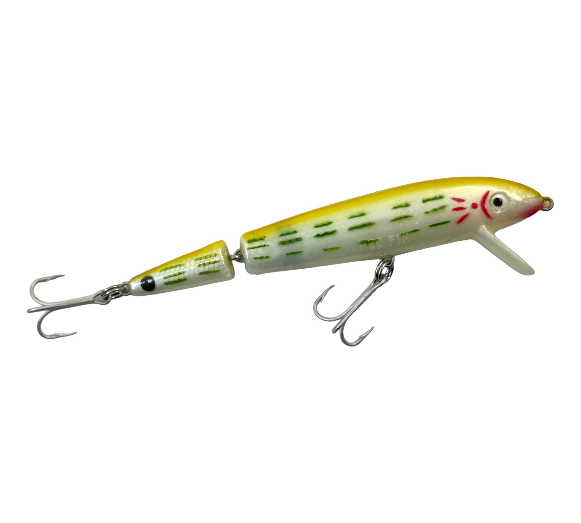 COTTON CORDELL JOINTED RED FIN Fishing Lure • YELLOW STRIPER – Toad Tackle