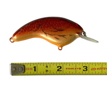 Load image into Gallery viewer, Handmade Bass Lures • BRIAN'S BEES CRANKBAITS FLAT SIDE ROUND BILL Fishing Lure • CRAYFISH SPARKLE PATTERN