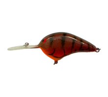 Load image into Gallery viewer, Left Facing View of BRIAN'S BEES CRANKBAITS Handmade Balsa Wood Fishing Lure in RED CRAWFISH, CRAYFISH
