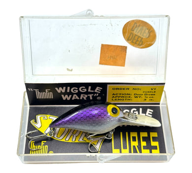 Cover Pic for STORM LURES WIGGLE WART Fishing Lure in PURPLE SCALE