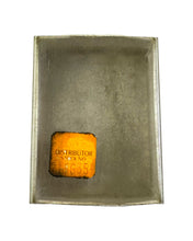 Load image into Gallery viewer, Box Slide Lid Closed View for SHELDONS' INC MEPPS Bronze 8 TREBLES Fishing Hooks Empty Collector Box. LION D'OR FRANCE