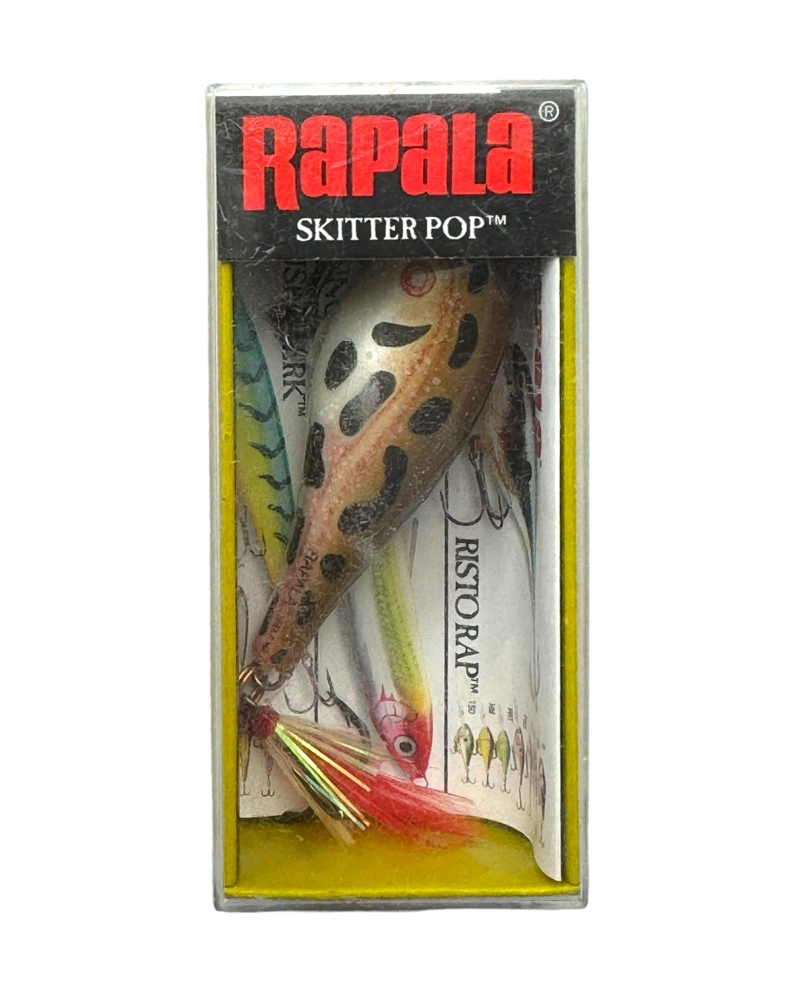 Rapala Skitter Pop Lime Frog