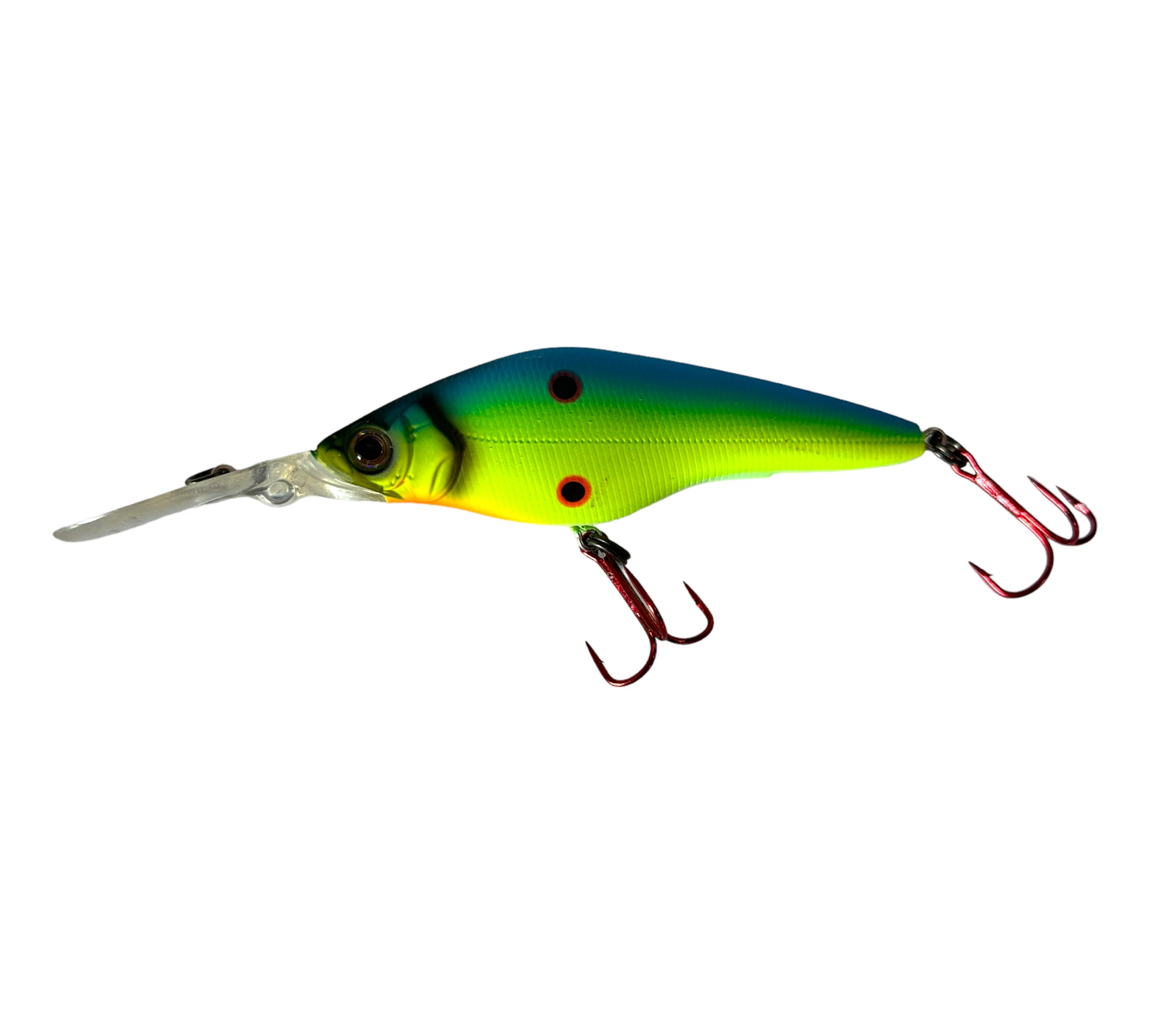 DUEL HARDCORE SH-75 SF SHAD Fishing Lure • BLUE CHARTREUSE – Toad Tackle