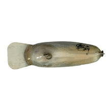 Load image into Gallery viewer, Belly View of BRIAN'S BEES CRANKBAITS Handmade Balsa Wood SQUARE BILL Fishing Lure in NATURAL SHAD