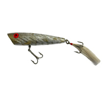 Cargar imagen en el visor de la galería, Left Facing View of REBEL LURES WIND-CHEATER SCHOOL-E-POPPER Fishing Lure in RED EYE