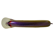 Load image into Gallery viewer, Handmade Bass Lures • BRIAN'S BEES CRANKBAITS 2 3/4" FLAT SIDE ROUND BILL Fishing Lure • #249 PURPLE BACK