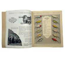 画像をギャラリービューアに読み込む, Page forty-four to forty-five view of 1926 SOUTH BEND BAIT COMPANY Antique Fishing Lure CATALOG. Vintage Graphics.