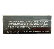 Load image into Gallery viewer, COTTON CORDELL DEEP BIG O Fishing Lure w/Original Box & Insert in NATURAL BASS