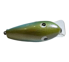 Load image into Gallery viewer, Back View of C-FLASH CRANKBAITS Handcrafted Square Bill Fishing Lure in OLIVE BACK/BLUE SHAD