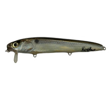 Load image into Gallery viewer, Left Facing View of BRIAN'S BEES CRANKBAITS "SUPERMAN" Balsa Fishing Lure in NATURISTIC SHAD
