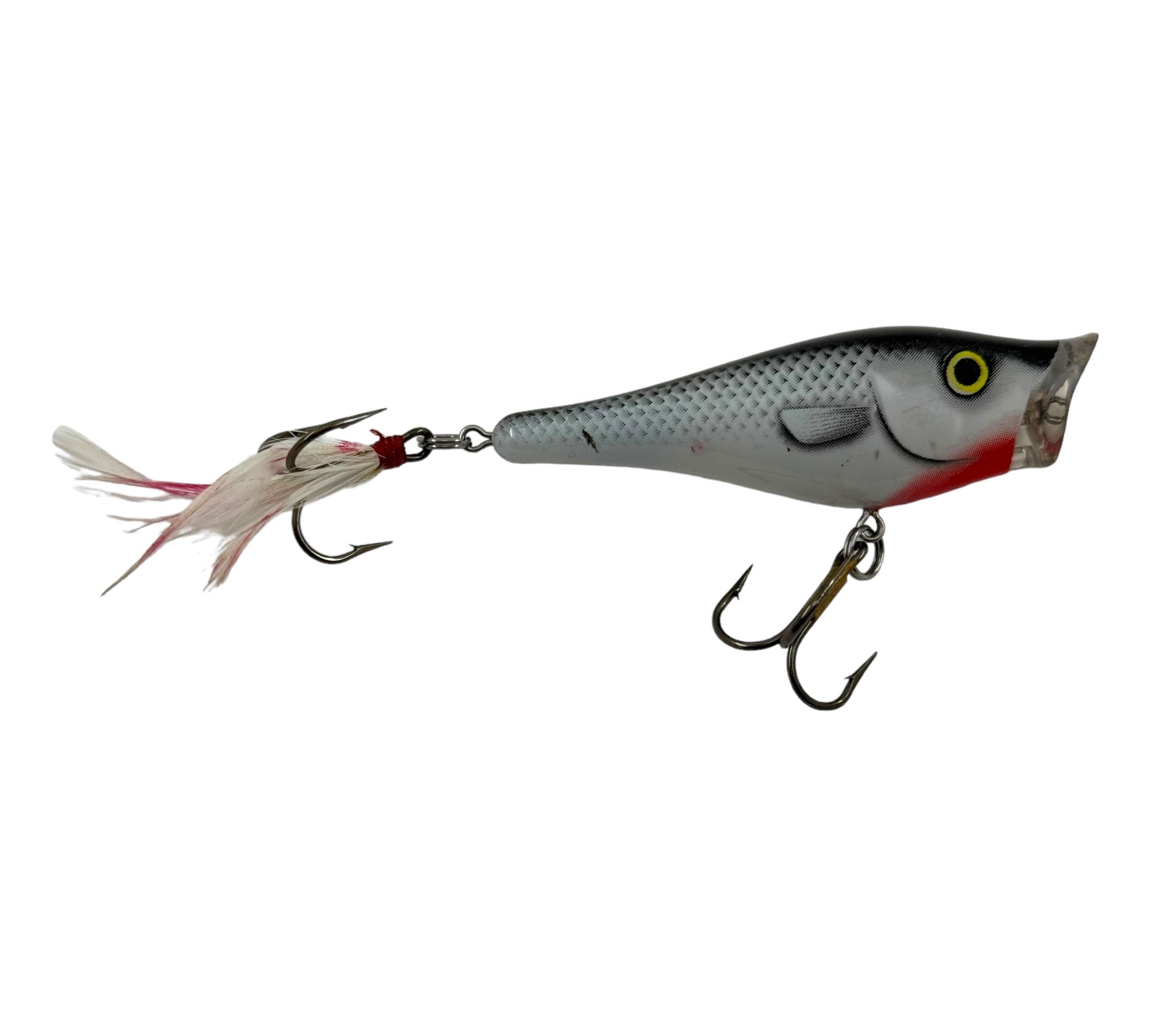 1st Generation Berkley Frenzy Popper Fishing Lure GREY GHOST – Toad Tackle