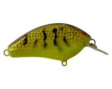 Load image into Gallery viewer, Handmade Bass Lures • BRIAN'S BEES CRANKBAITS THICK FLAT SIDE ROUND BILL Fishing Lure • BROWN BACK & SCALE w/ YELLOW BODY; CRAYFISH PATTERN