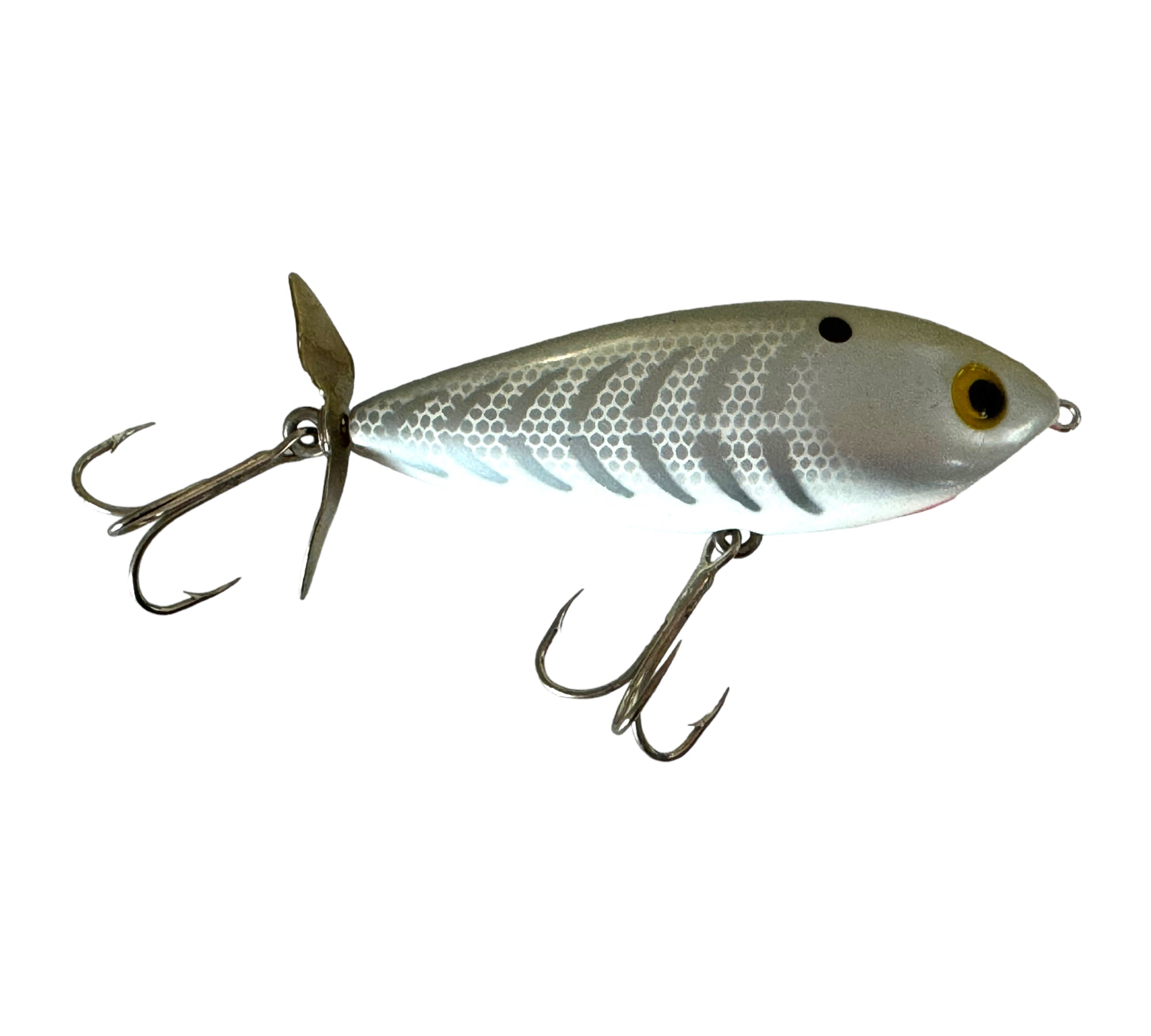 WHOPPER STOPPER HELLRAISER Fishing Lure • GREY SHAD MINNOW – Toad Tackle