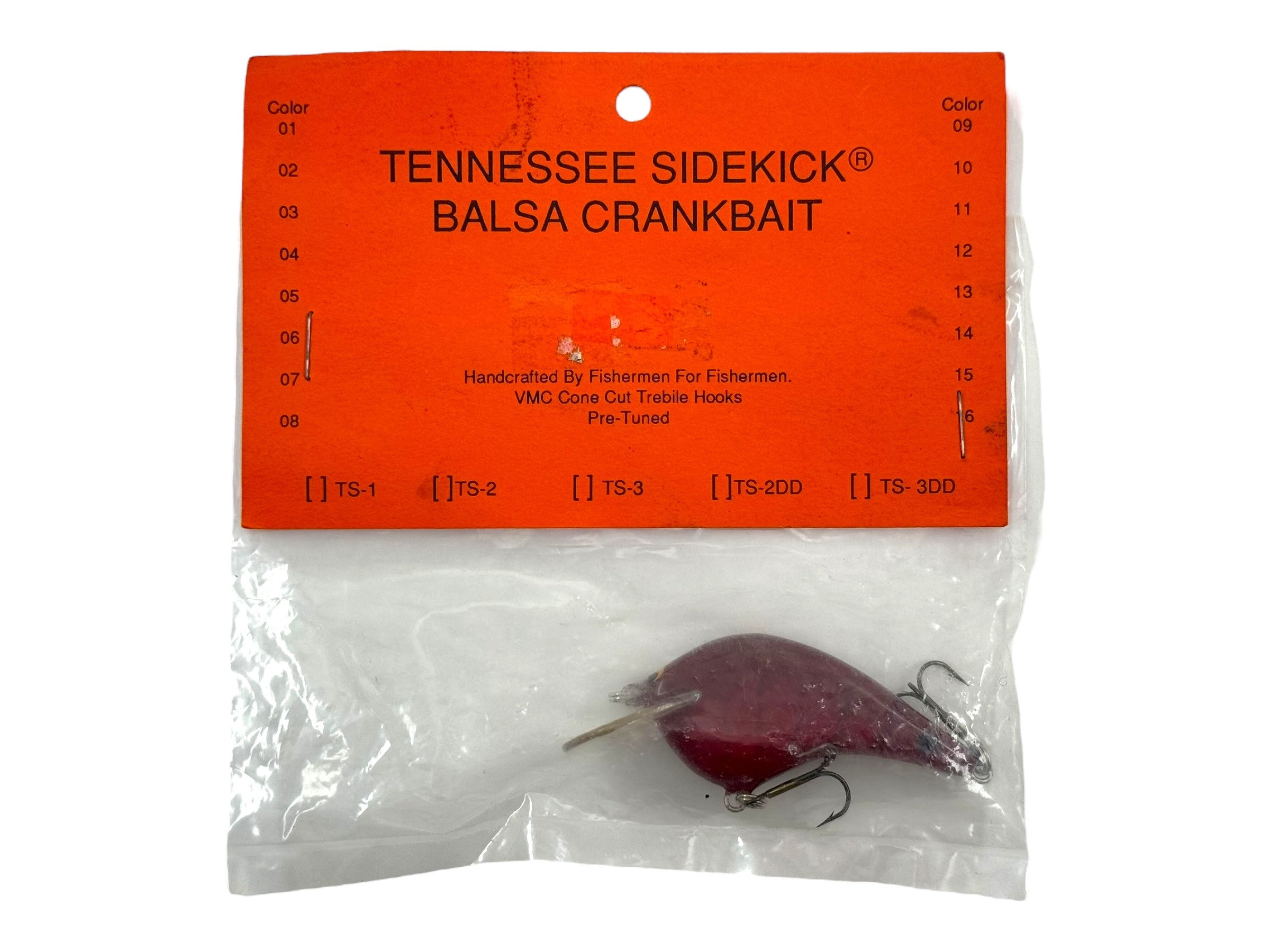 TENNESSEE SIDEKICK BALSA HANDCRAFTED FISHING LURE • USA MADE – Toad Tackle
