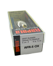 Cargar imagen en el visor de la galería, Box Stats View of RAPALA LURES RATTLIN FAT RAP 5 Fishing Lure in CHROME