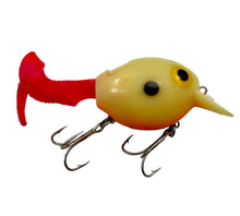 Load image into Gallery viewer, STORM LURES LI'L TUBBY EEL Vintage Fishing Lure • 05 BONE/ORANGE BELLY