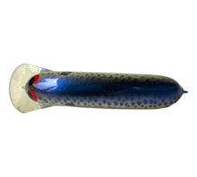 Load image into Gallery viewer, Handmade Bass Lures • BRIAN'S BEES CRANKBAITS THICK FLAT SIDE ROUND BILL Fishing Lure • BLUE BACK/SCALE SPARKLE