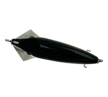 Load image into Gallery viewer, LARGO, FLORIDA • MIRACLE LURE INC. "LITTLE MO" MIRACLE LURE Fishing Lure w/ Original Box & Paper • #LS3 BLACK BACK BLACK BELLY