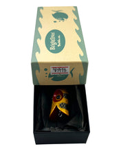 Load image into Gallery viewer, BRIGHT LIVER TACKLE FREDDIE FISHING LURE in BLACK PERCH SCALE. Handcrafted Wood Japanese Bait.
ブライトリバー  japanese yen