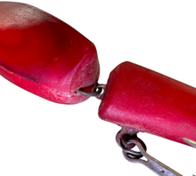 Lade das Bild in den Galerie-Viewer, Hinkle Lizard Antique Fishing Lure. Red. Jointed Bait
