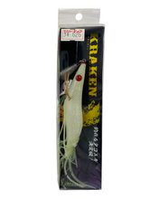 Load image into Gallery viewer, KRAKEN OCTOPUS HUNTER JAPANESE BASS FISHING LURE. WHITE GLOW