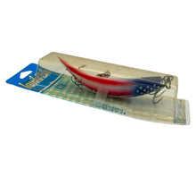 Load image into Gallery viewer, LUHR JENSEN K16 Kwik Fish Fishing Lure. OLD GLORY Commemorative September 11th Bait. USA