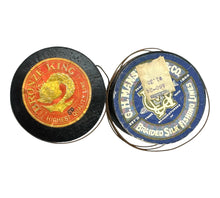 Charger l'image dans la galerie, G H MANSFIELD BRAIDED SILK FISHING LINE. BRONZE KING Antique Fishing Collectible. 3