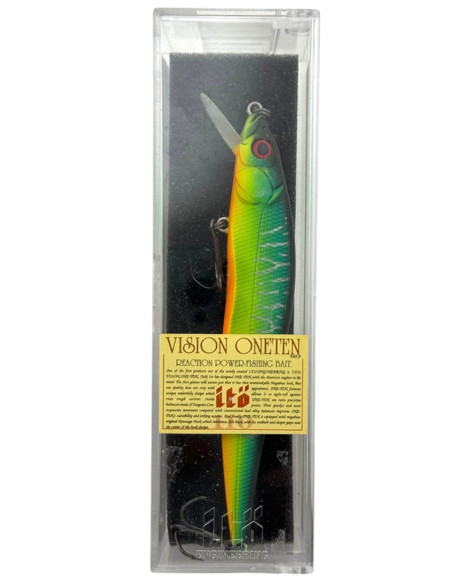 110 fishing lure Megabass Vision ONETEN Mat Tiger