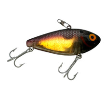 Load image into Gallery viewer, BOMBER BAITS PINFISH Fishing Lure in GOLD BLACK HEAD. Vintage Lipless Crankbait. R